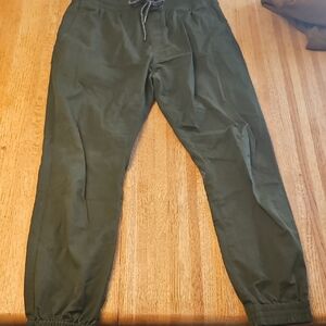 Volcom Dark Green Joggers for Men